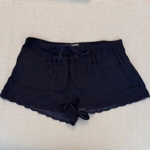 aerie Lace-Trim Pajama Shorts